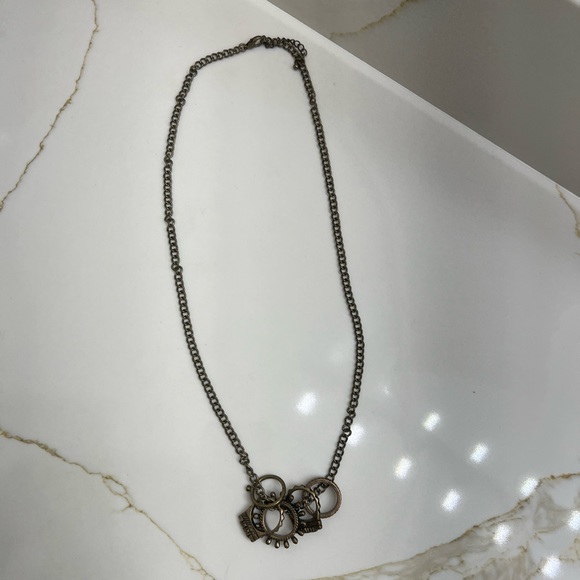 5 ring necklace - Picture 4 of 6